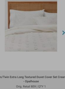 Opalhouse - Pom-Pom Duvet Cover set (Twin/XL Twin)